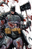 Absolute Batman 14 battle damage.
