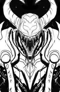 Death of the Venomverse #4 1:50 ratio- Original Cover under drawing