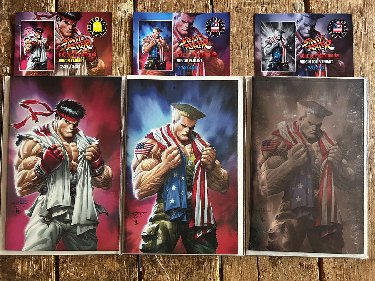 Street Fighter Reprint Edition #1, Kirkham