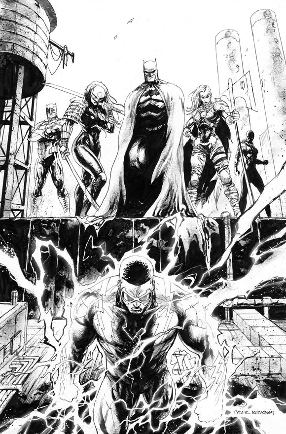 Batman and The Outsiders #11 - Cover Art