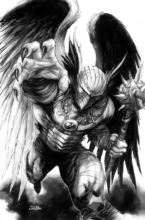 Hawkman #18 original cover art