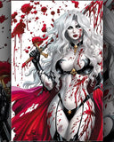 Lady Death battle damage NYCC exclusive