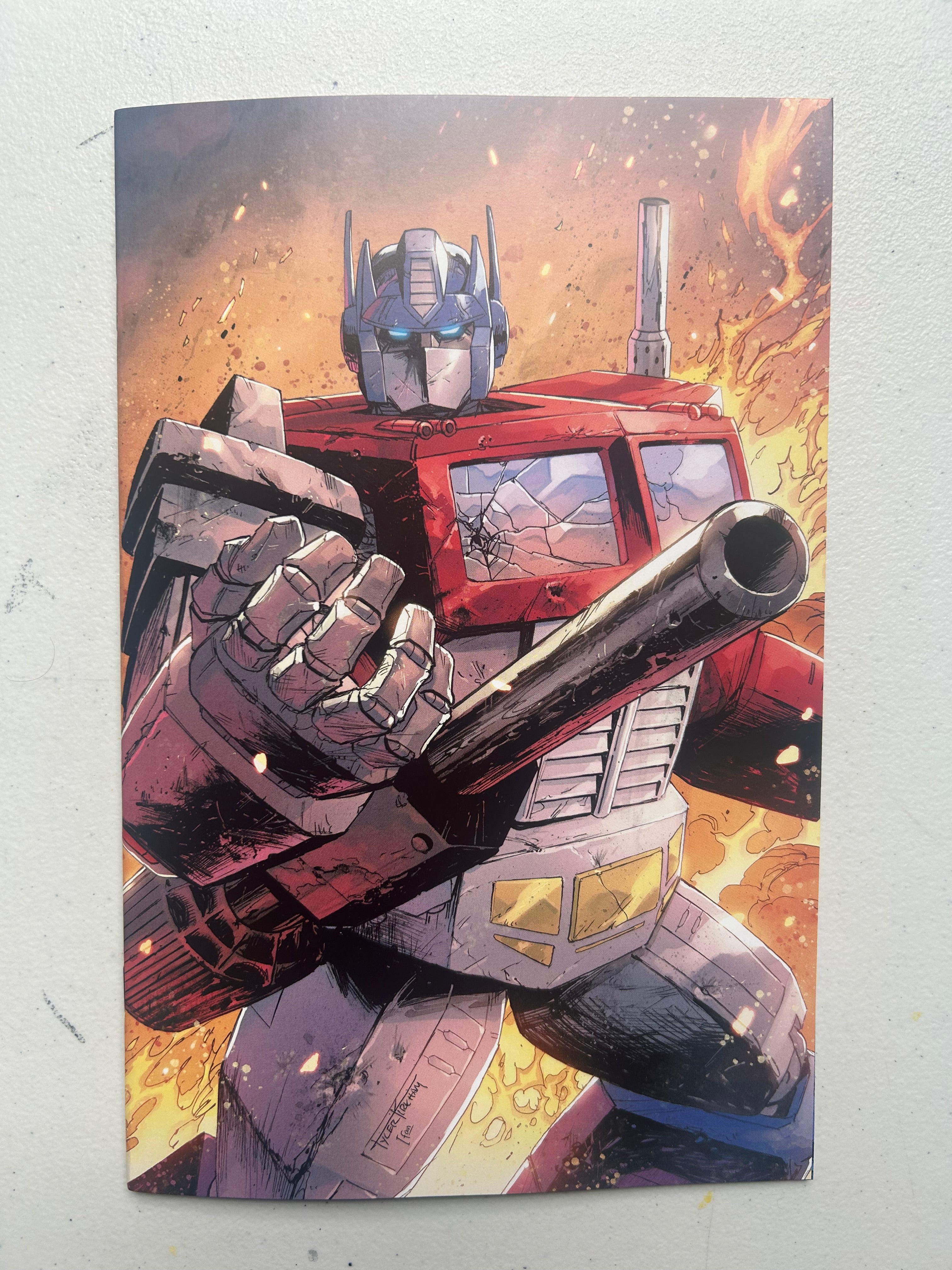 Transformers: Art of Prime Hardcover Book Preview - Explore