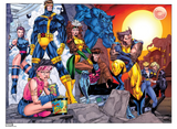 Jim Lee homage X-Men 2 part connecting set