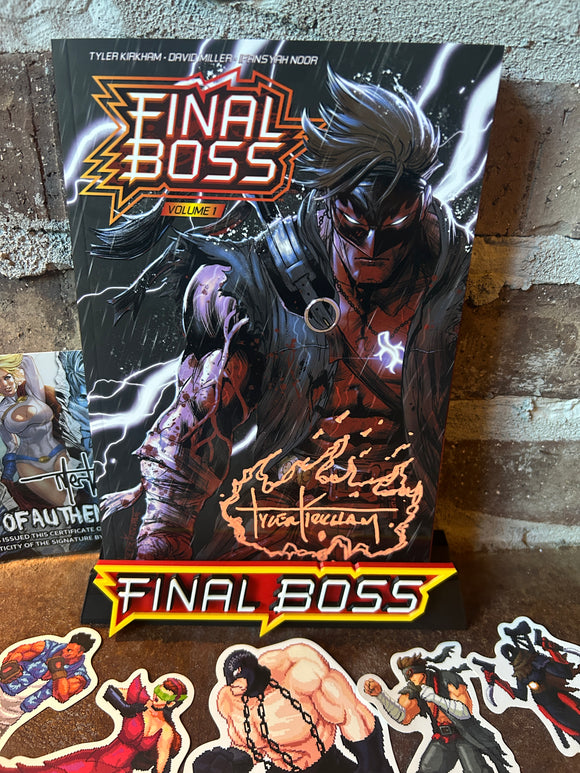 Final Boss volume 1 trade paper back. – Tyler Kirkham Store