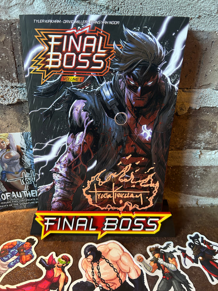 Final Boss volume 1 trade paper back. – Tyler Kirkham Store