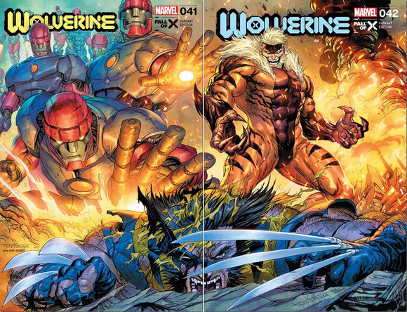 Wolverine 41, 42 exclusive cover set