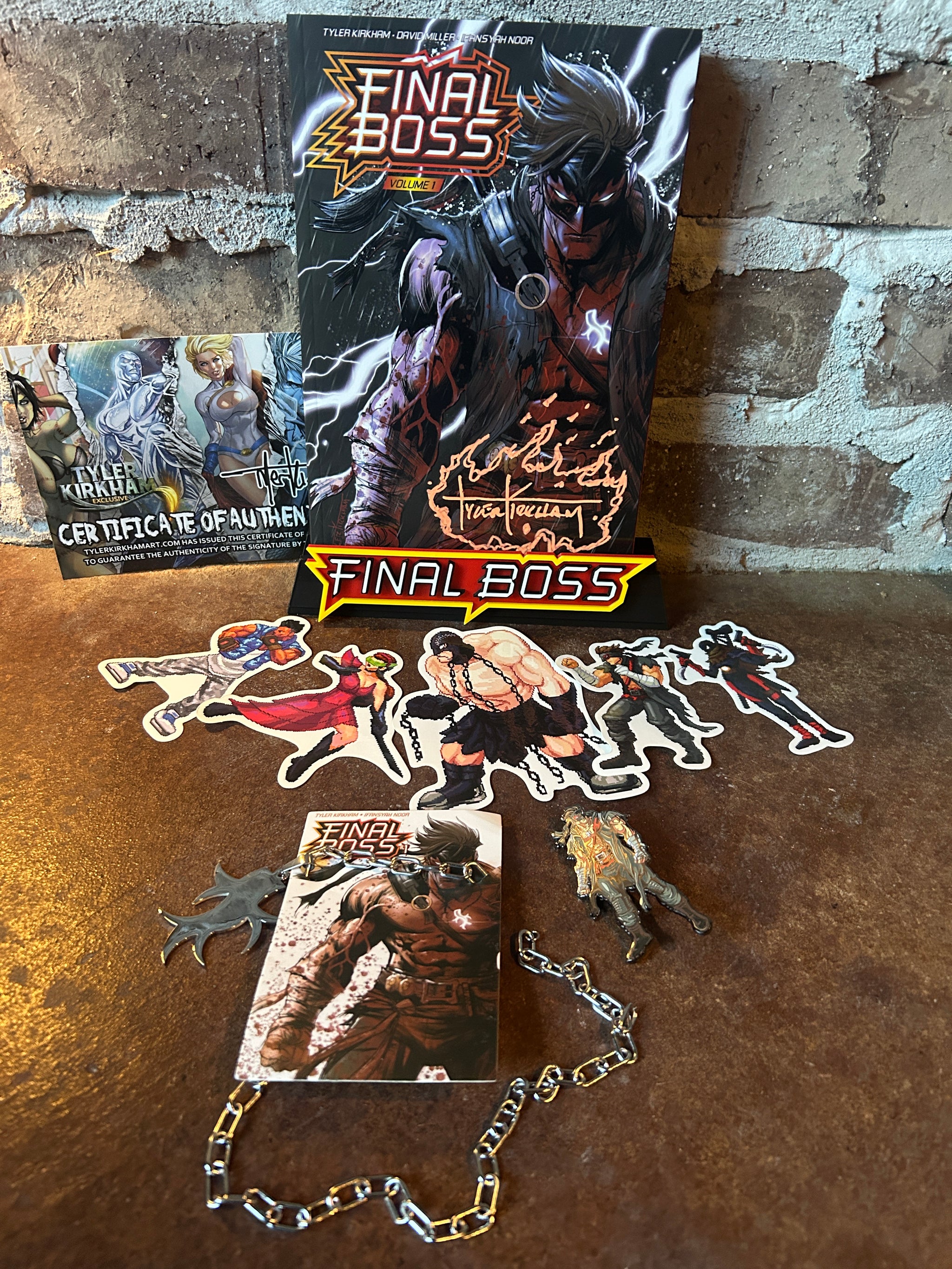 Final Boss volume 1 trade paper back. – Tyler Kirkham Store