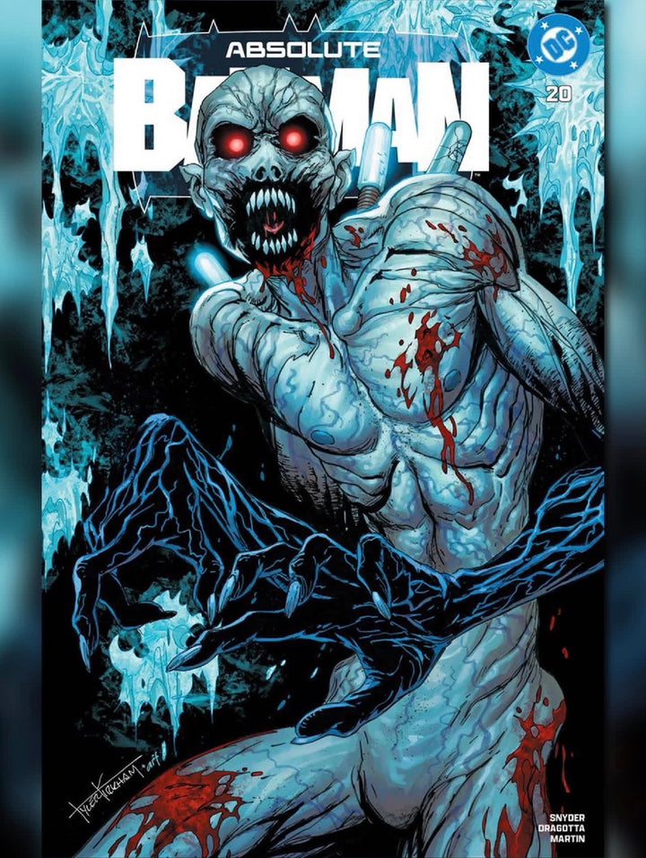 Absolute Batman 20 Tyler Kirkham Mr Freeze. – Tyler Kirkham Store