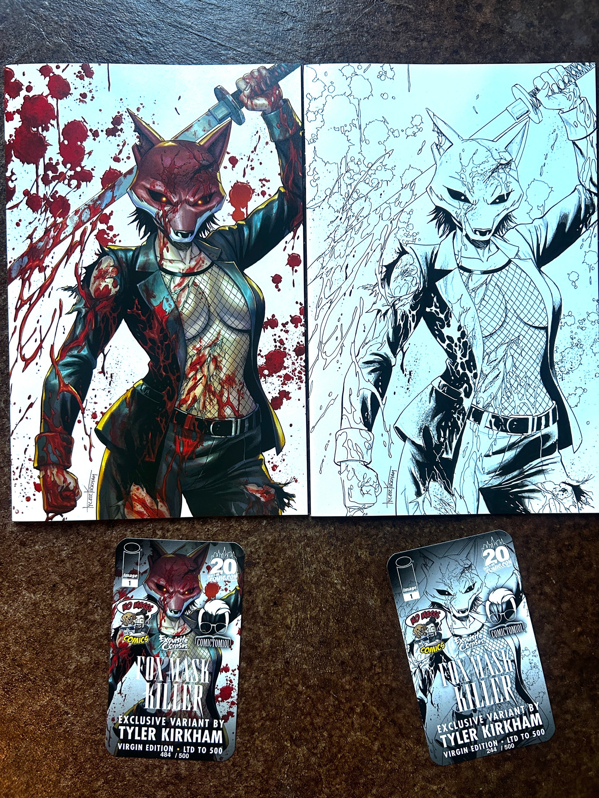 NYCC battle damage exclusives. – Tyler Kirkham Store