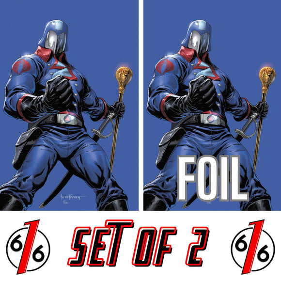 GI Joe #4 Cobra commander exclusive!