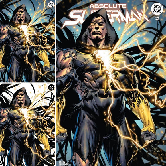 Absolute Superman 21 King Shazam battle damage. – Tyler Kirkham Store