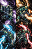TMNT new 4 set #20 300th issue. (Thunder storm)