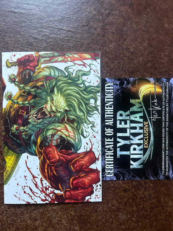 Tyler kirkham store for comic books, prints and other products