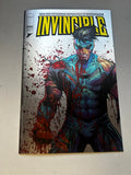 Invincible 1 Blue Mark battle damage. NYCC