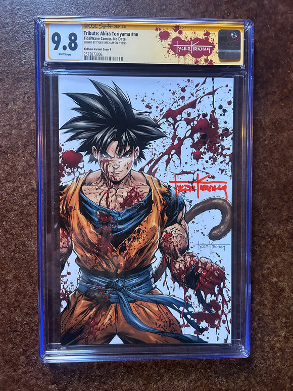 DBZ Goku battle damage. CGC 9.8