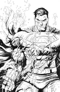 Superman Battle Damage - Original Cover