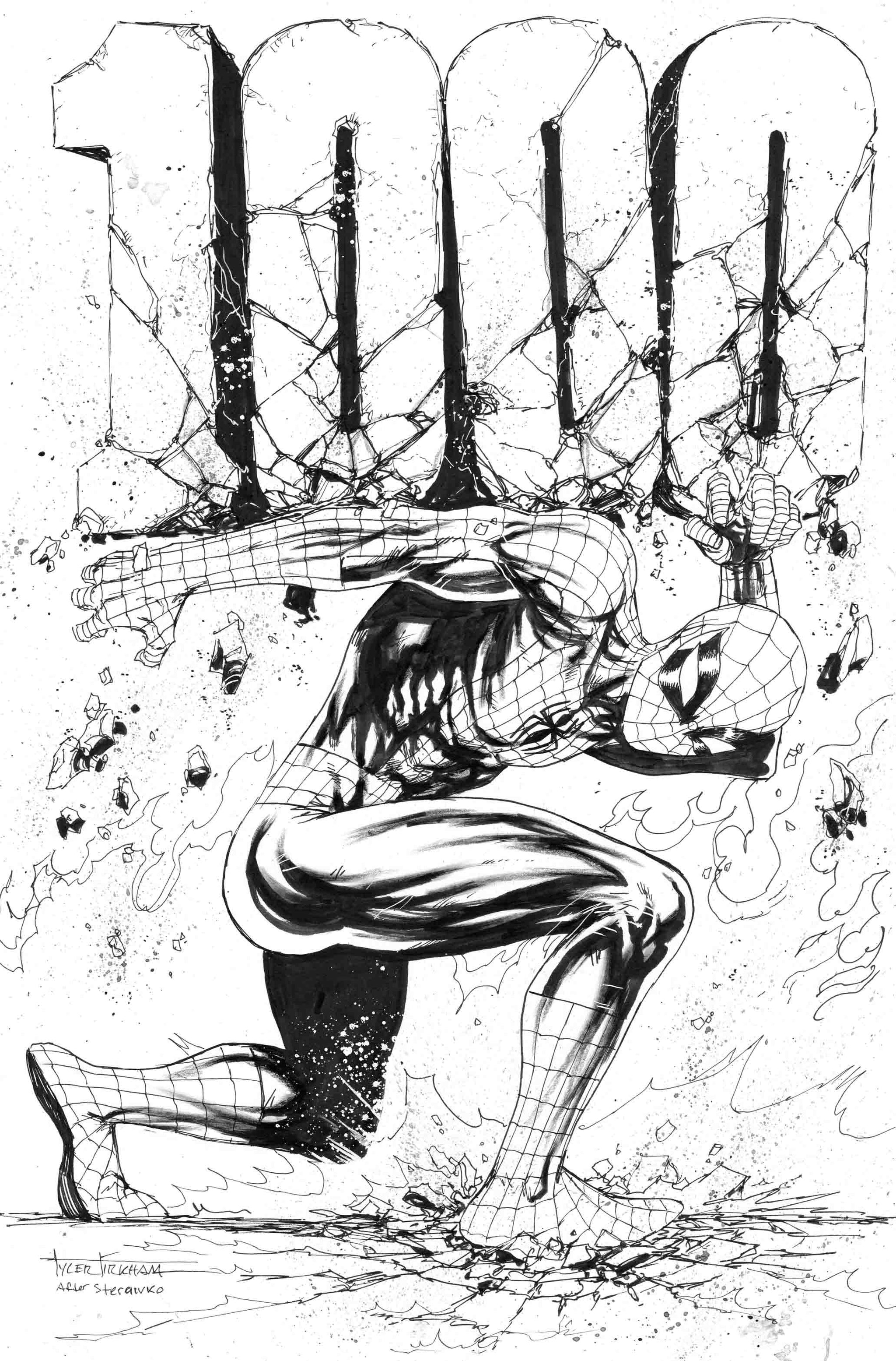 Amazing Fantasy 1000 Original Cover Tyler Kirkham Store
