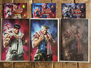 Street Fighter cover set.