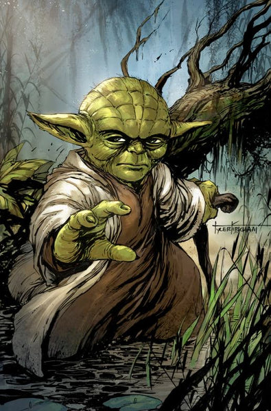 Star Wars Crimson Reign 3 Yoda cover – Tyler Kirkham Store