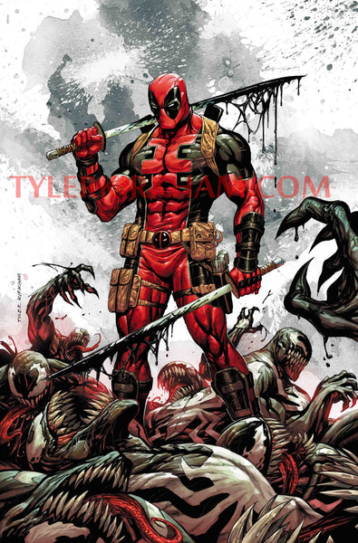 Deadpool Kills the Marvel Universe lithograph print – Tyler
