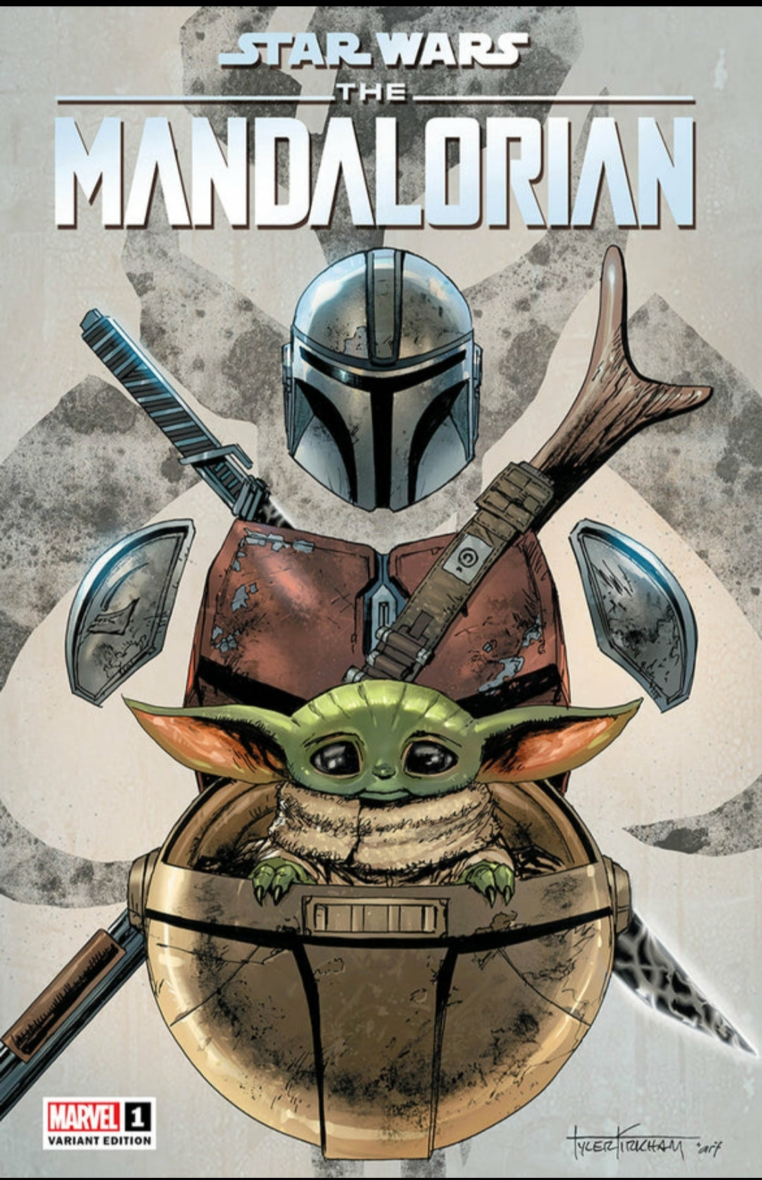 The Mandalorian #8 exclusive – Tyler Kirkham Store