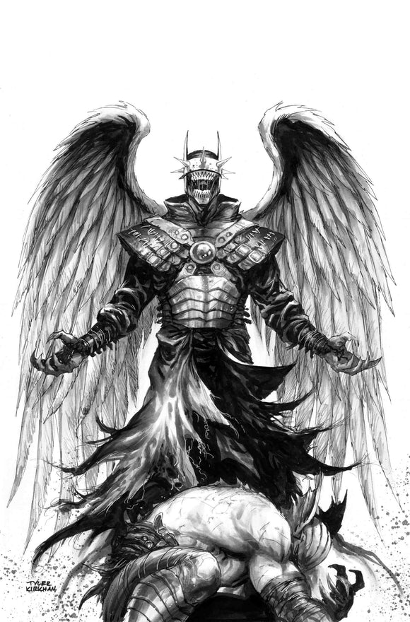 Hawkman, Batman who laughs #18 original cover art