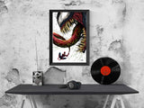 Venom lithograph print